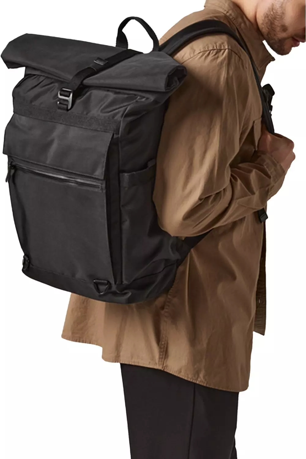 Black Axis Roll Top Backpack alternative image
