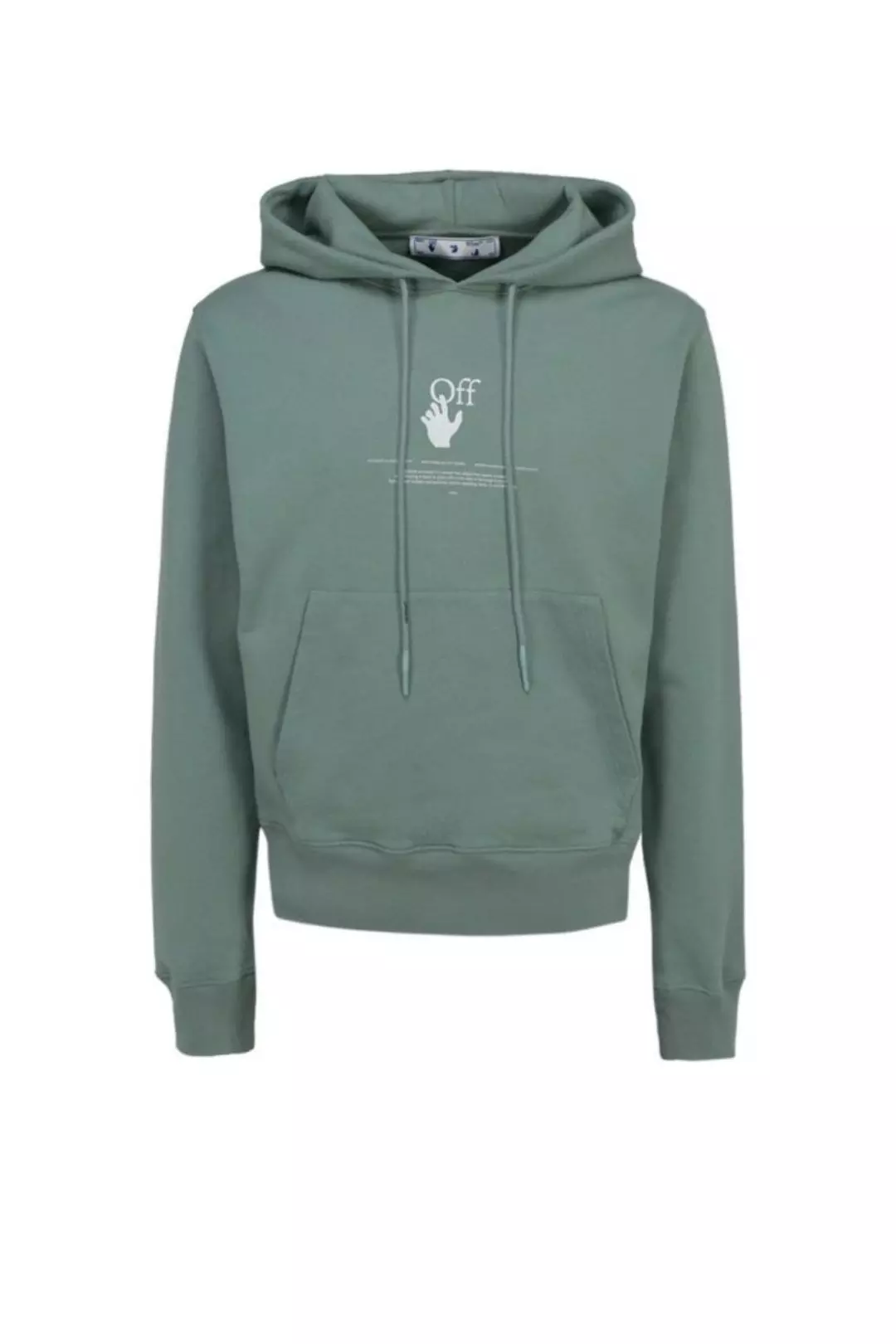 Graffiti Logo Green Hoodie alternative image