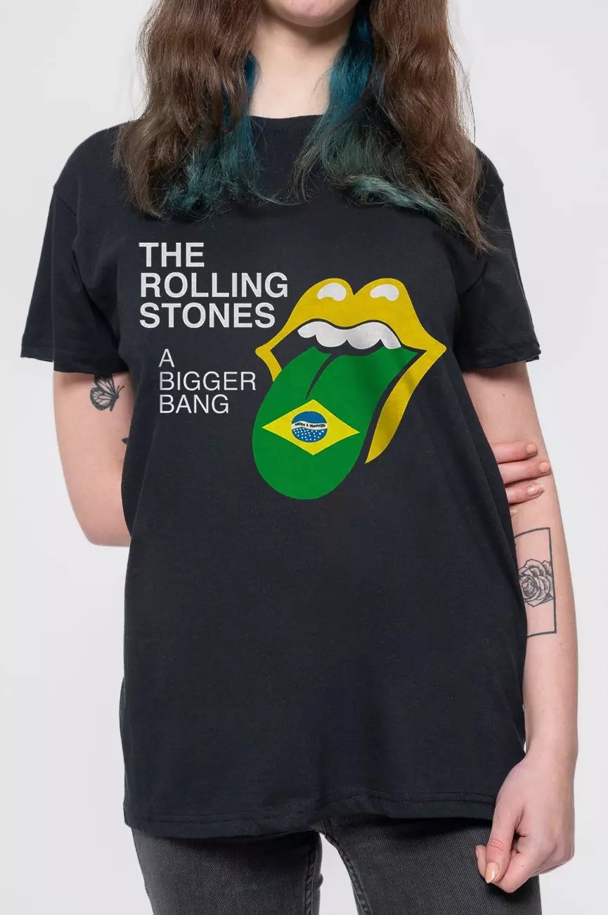 Black Bigger Bang Brazil T Shirt alternative image