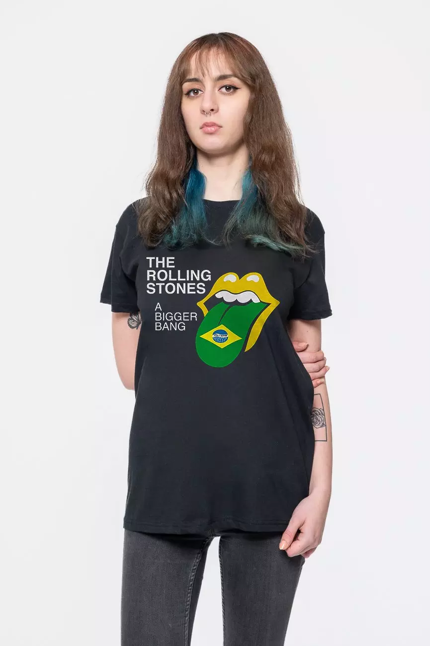 Black Bigger Bang Brazil T Shirt alternative image
