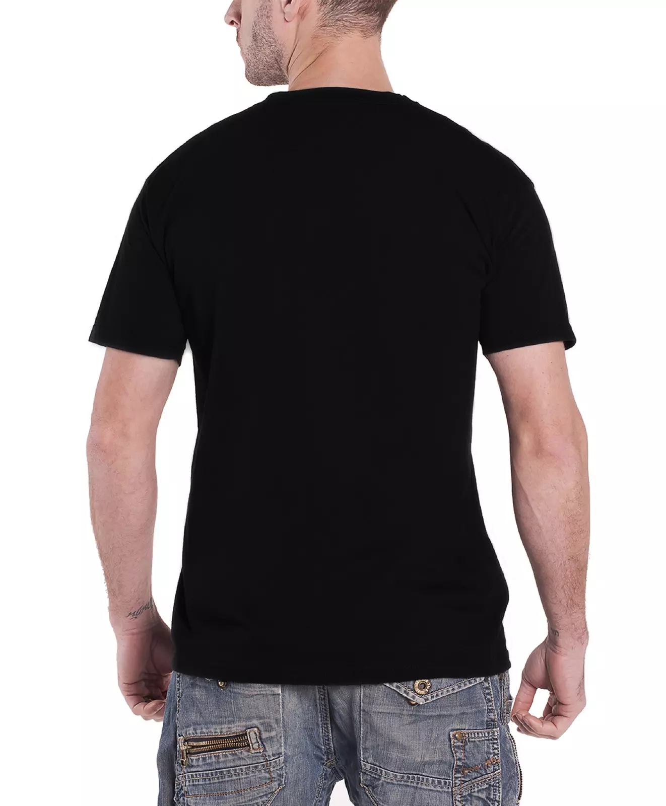 Black Grunge Face Boxed T Shirt alternative image