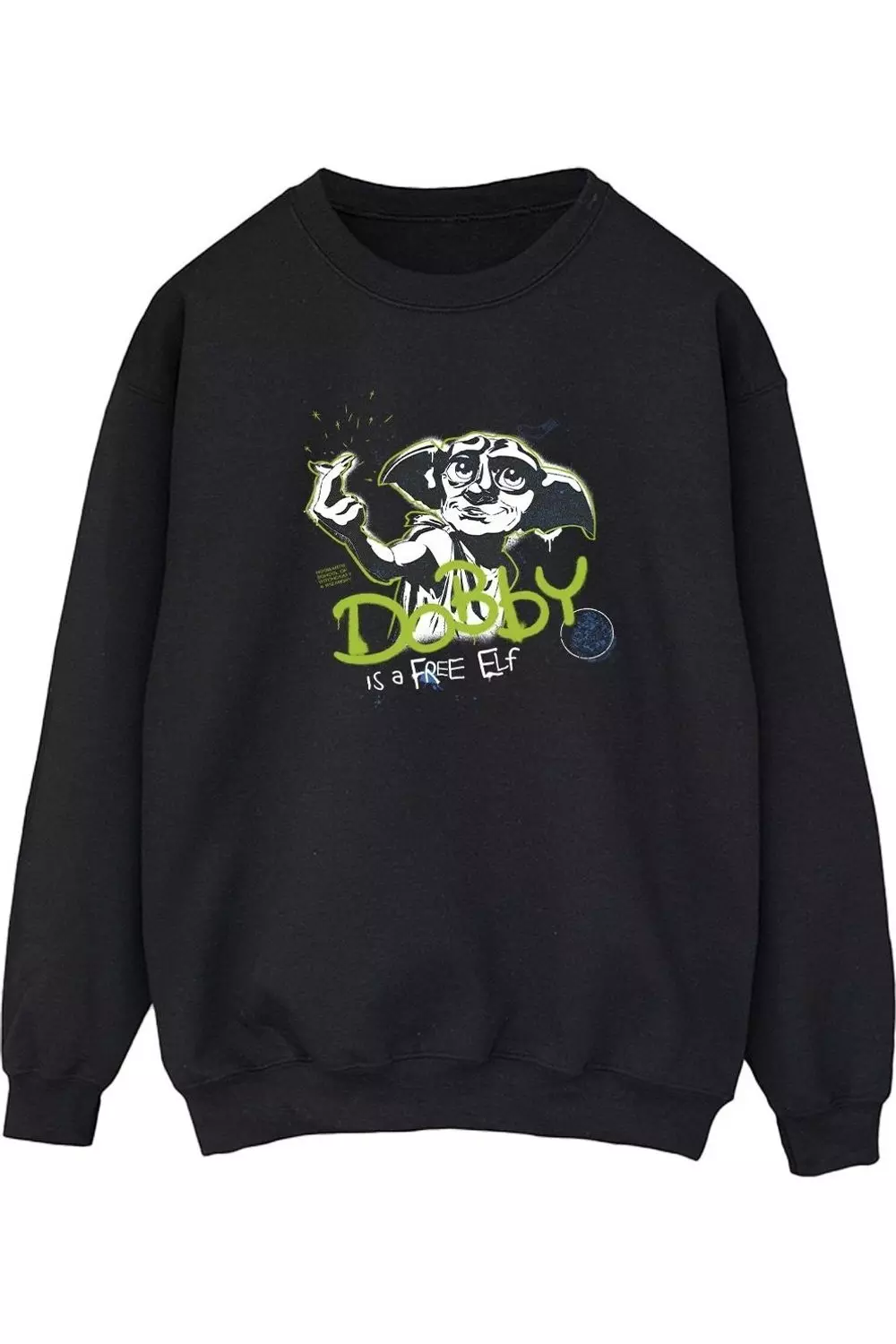 Black Dobby A Free Elf Sweatshirt alternative image