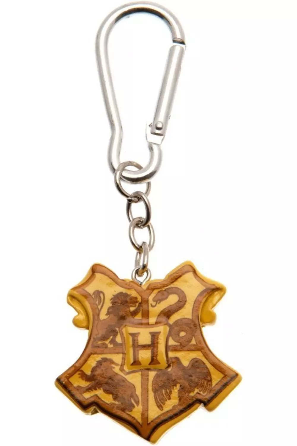 Gold Hogwarts 3D Keyring alternative image