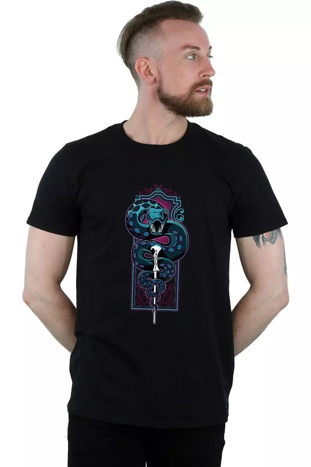 Black Neon Nagini T-Shirt alternative image