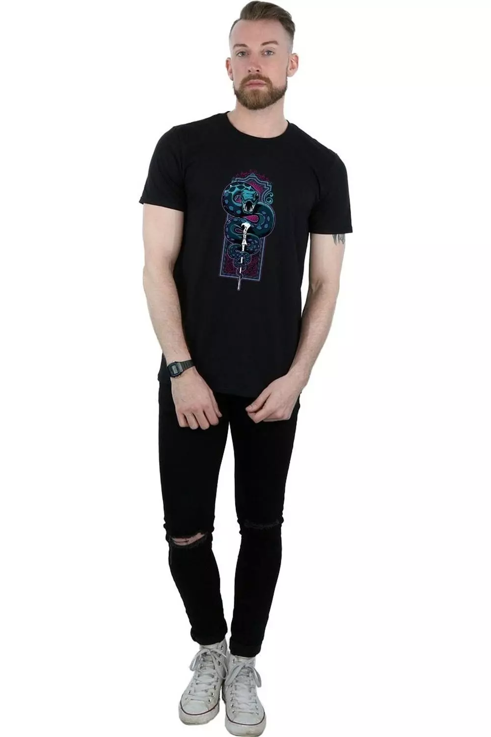 Black Neon Nagini T-Shirt alternative image