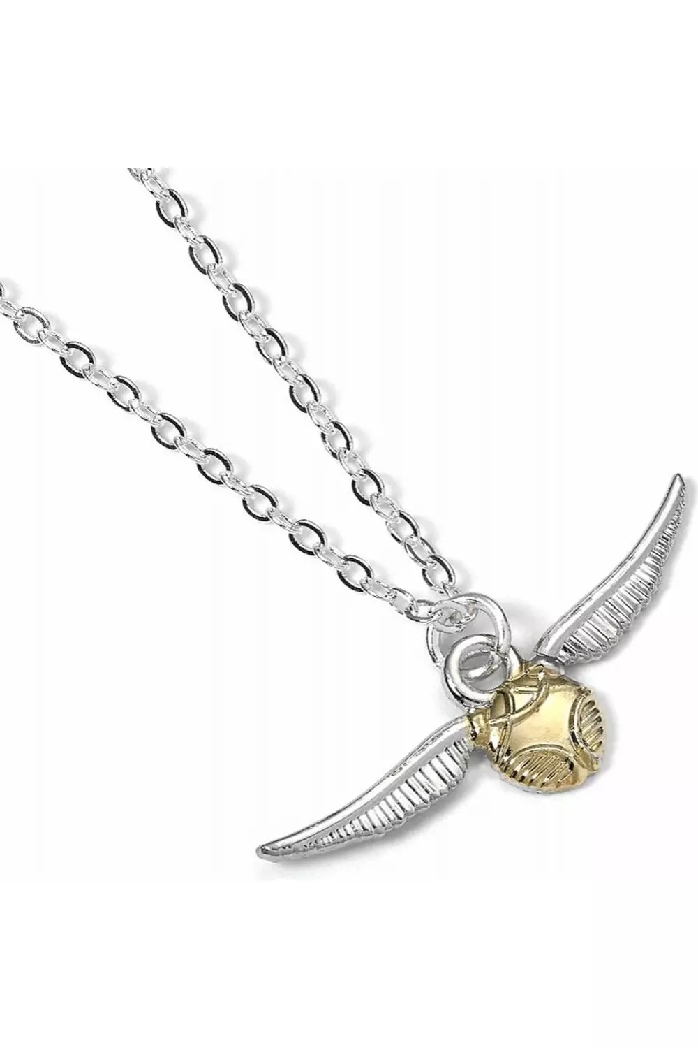 Metallic silver Golden Snitch Necklace alternative image