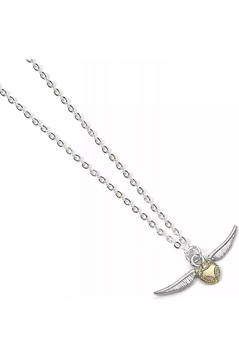 Metallic silver Golden Snitch Necklace alternative image