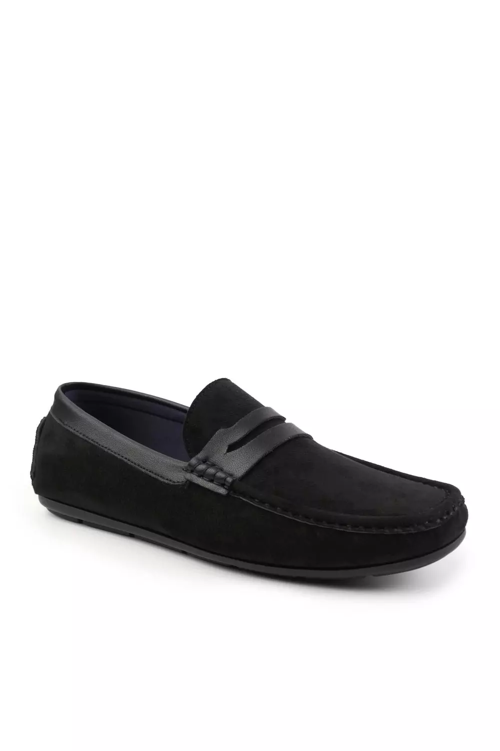 Black 'Alfie' Driving Shoes alternative image