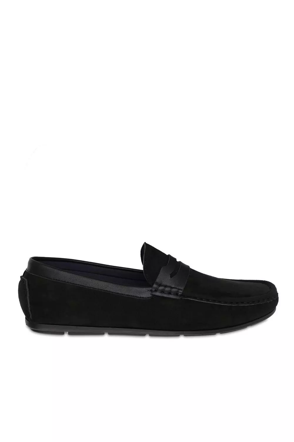 Black 'Alfie' Driving Shoes alternative image