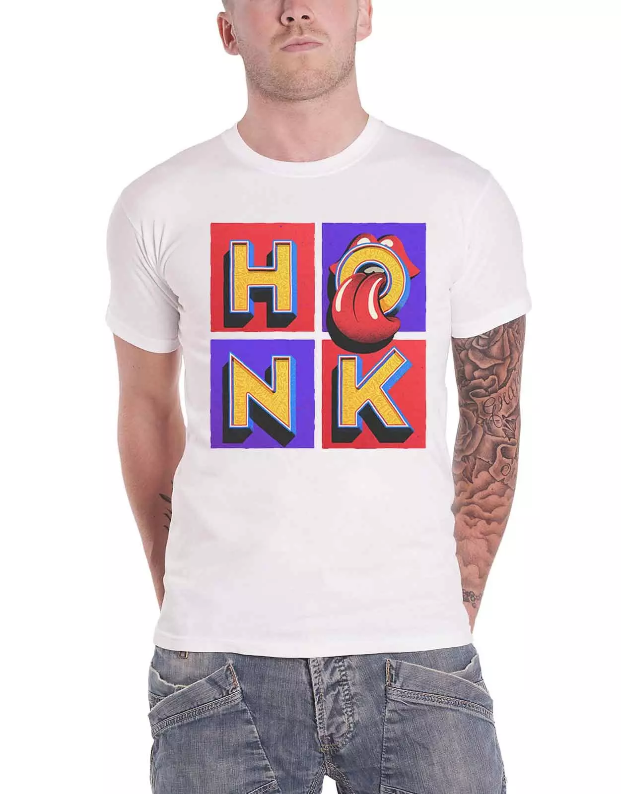 White Honk Album T Shirt alternative image