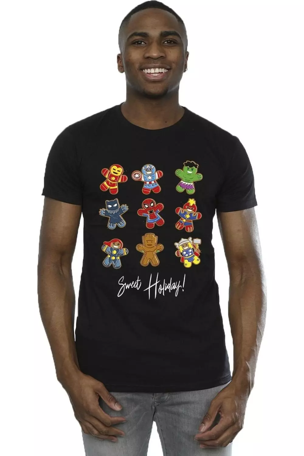 Gingerbread Avengers T-Shirt alternative image