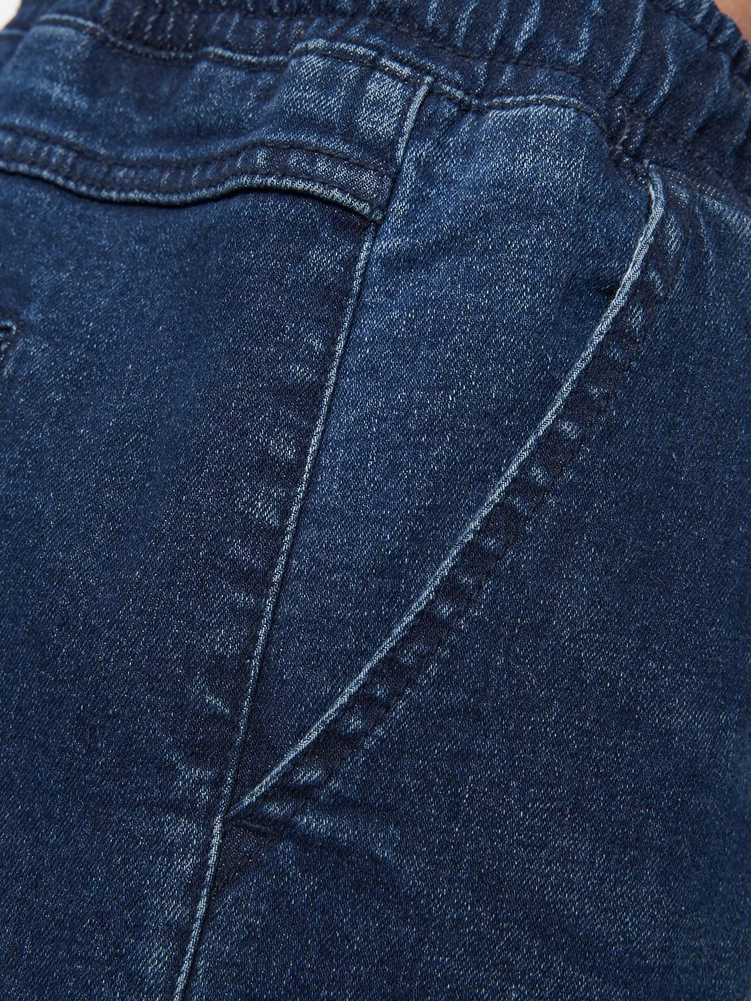 Dark blue Malimore Cargo Cuff Jeans alternative image