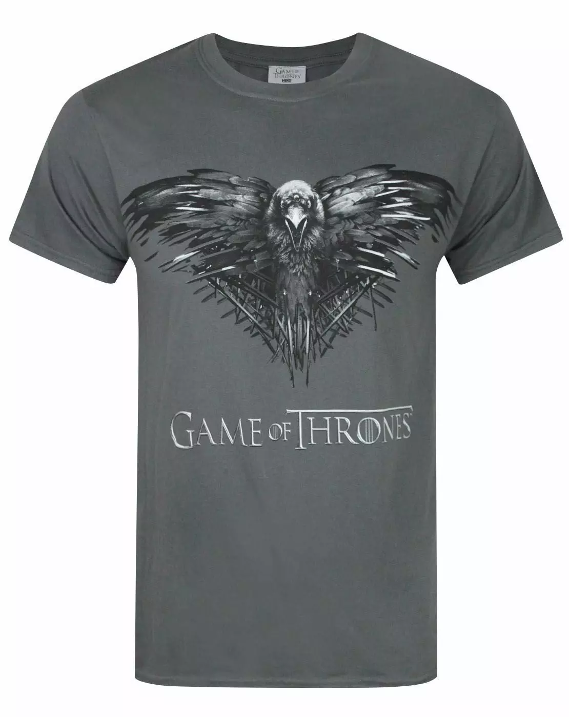 Grey Short Sleeved T-Shirt alternative image