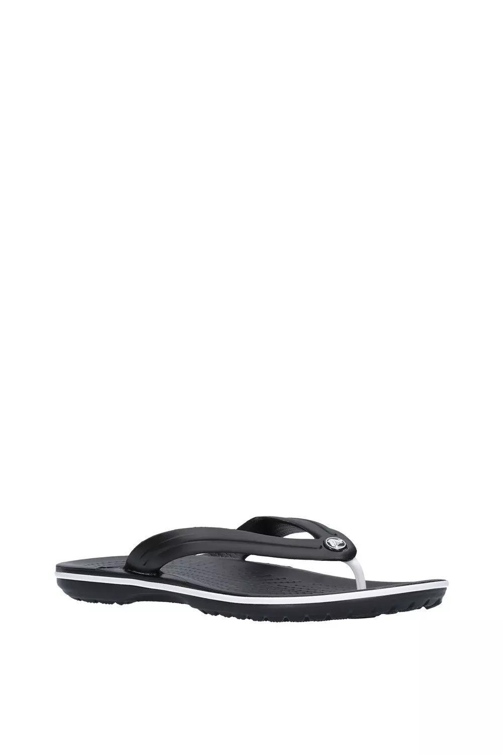 Black 'Crocband Flip' Sandal alternative image