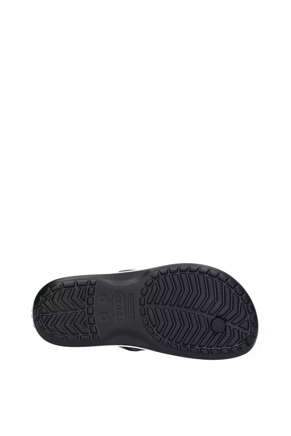 Black 'Crocband Flip' Sandal alternative image