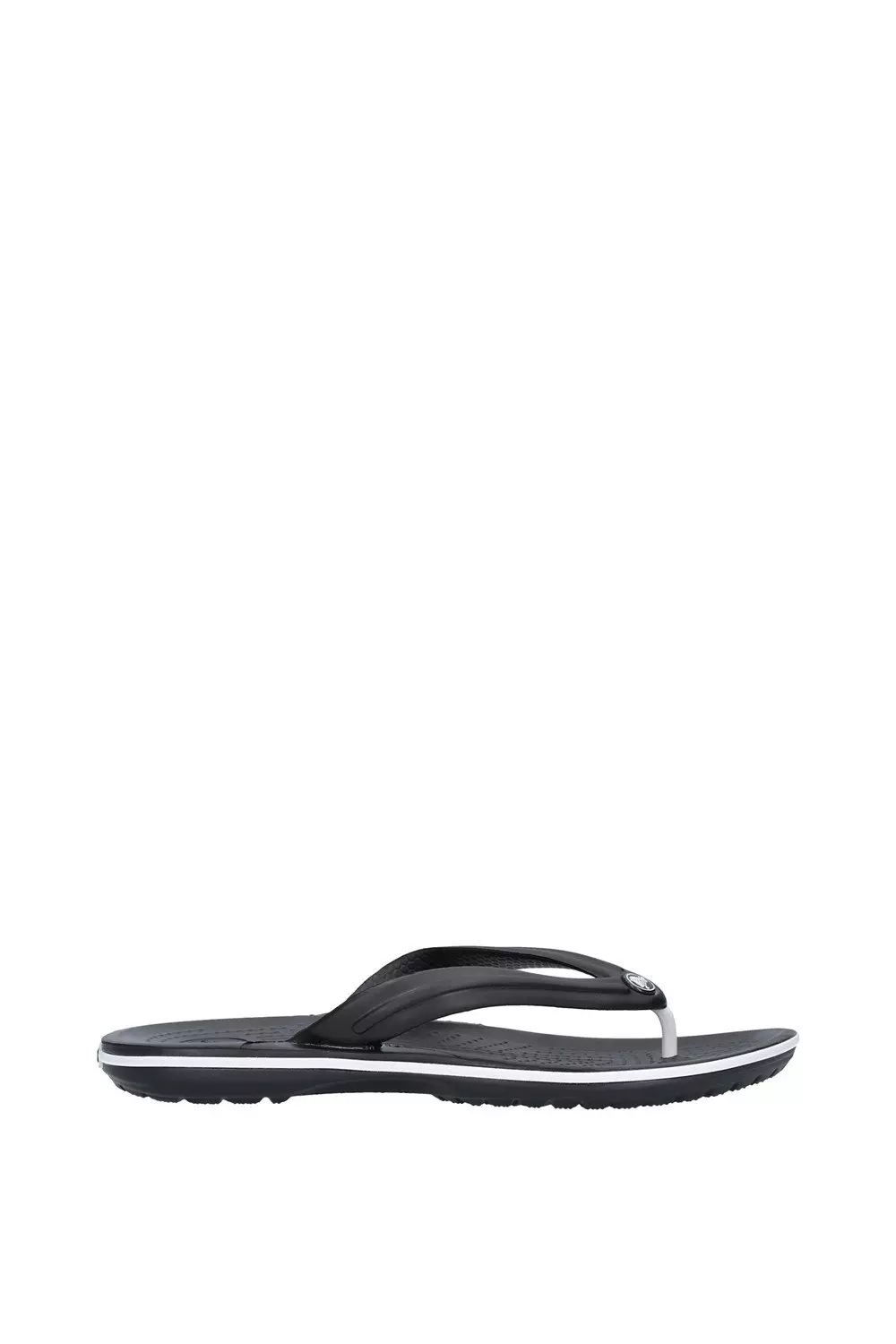 Black 'Crocband Flip' Sandal alternative image