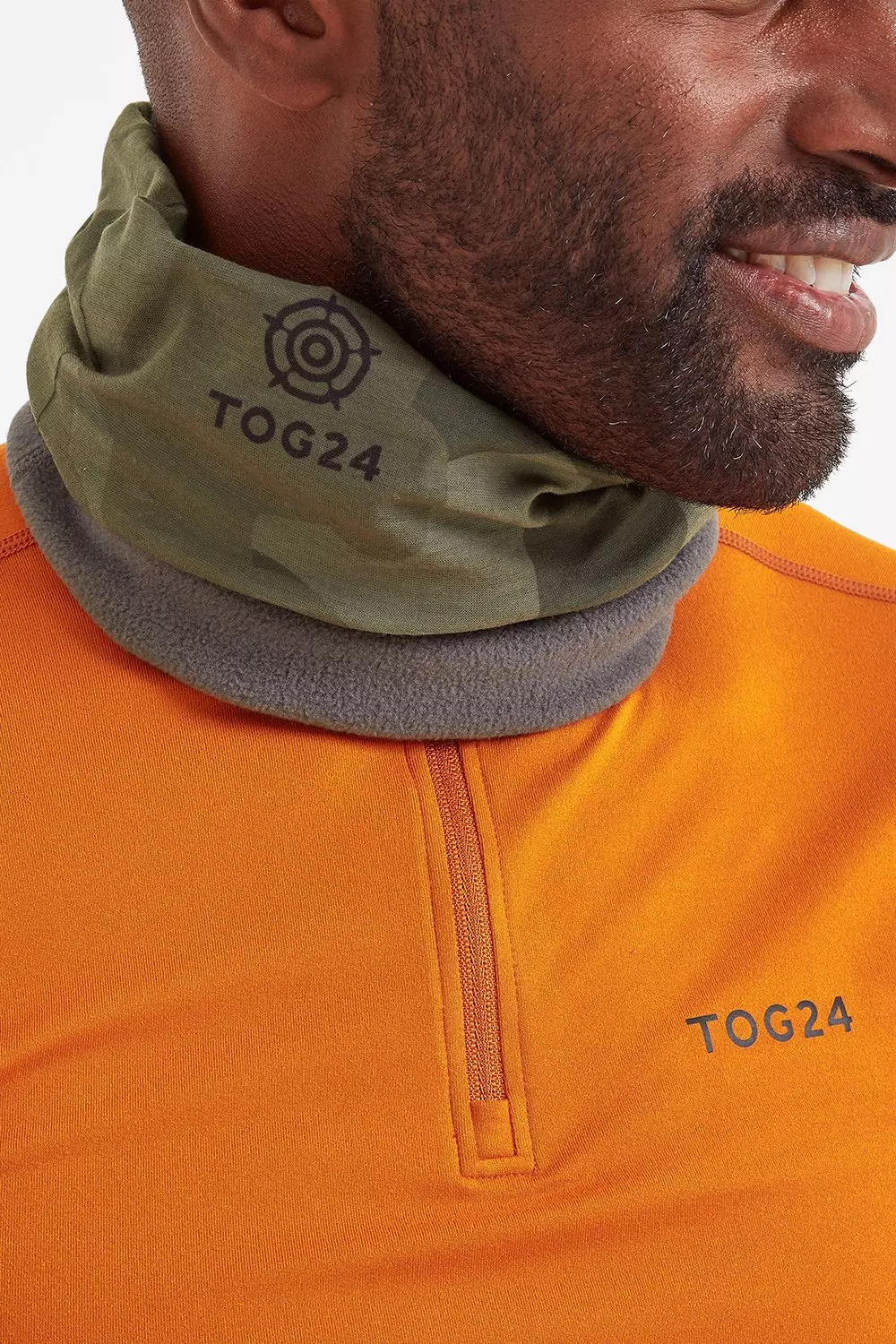 Khaki 'Polar' Neck Warmer alternative image
