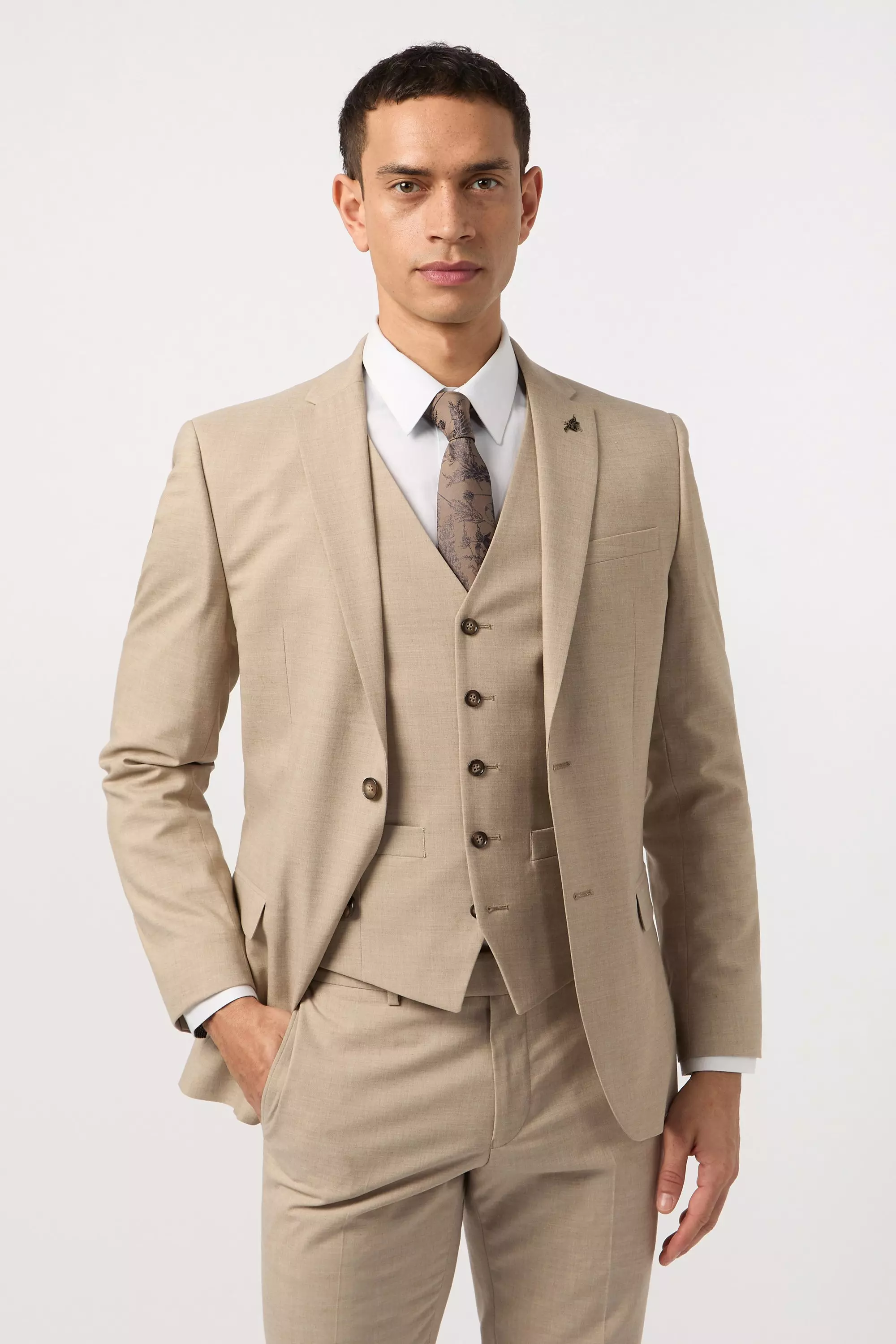 Yellow Slim Jacket alternative image