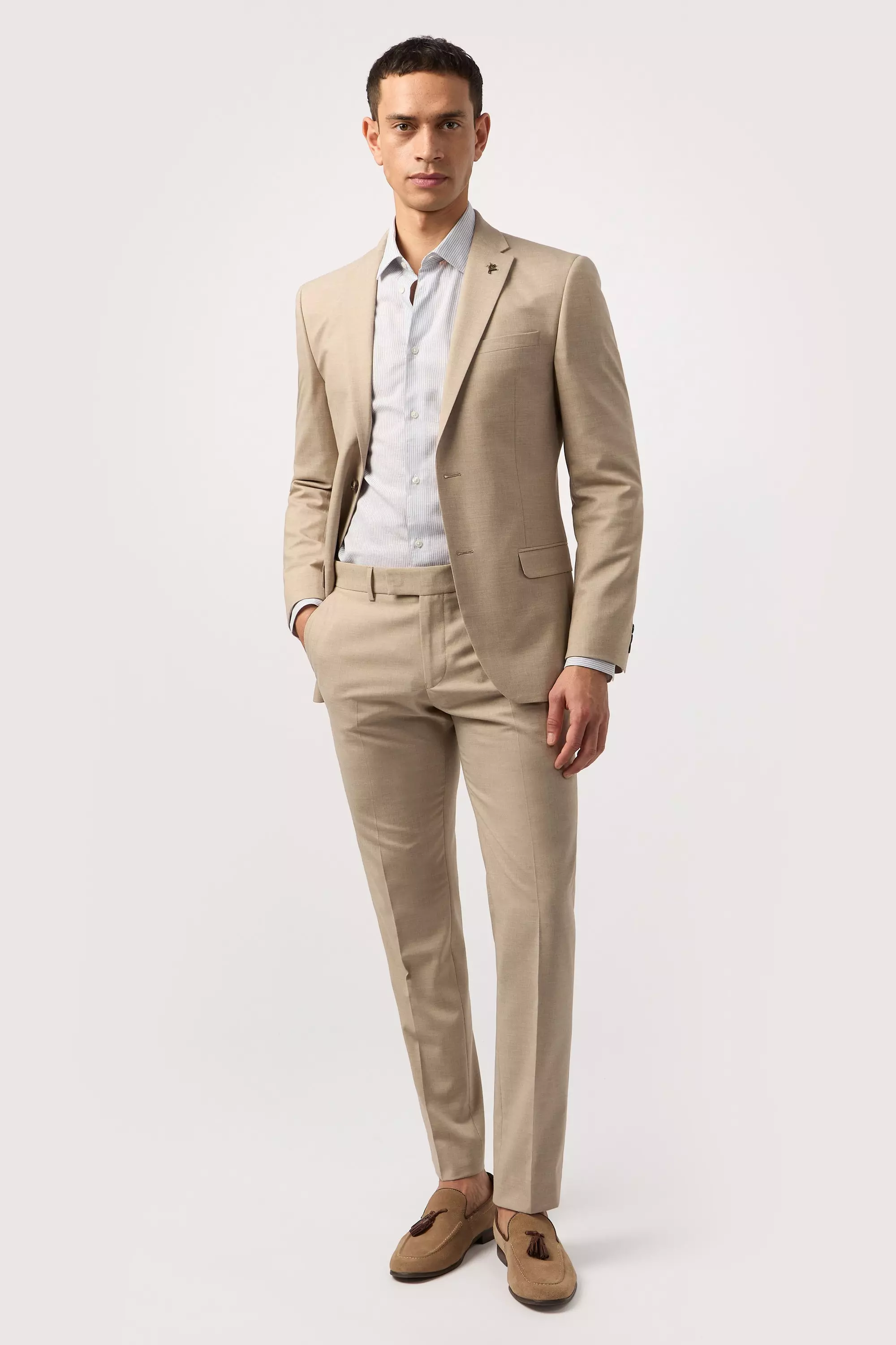 Yellow Slim Jacket alternative image