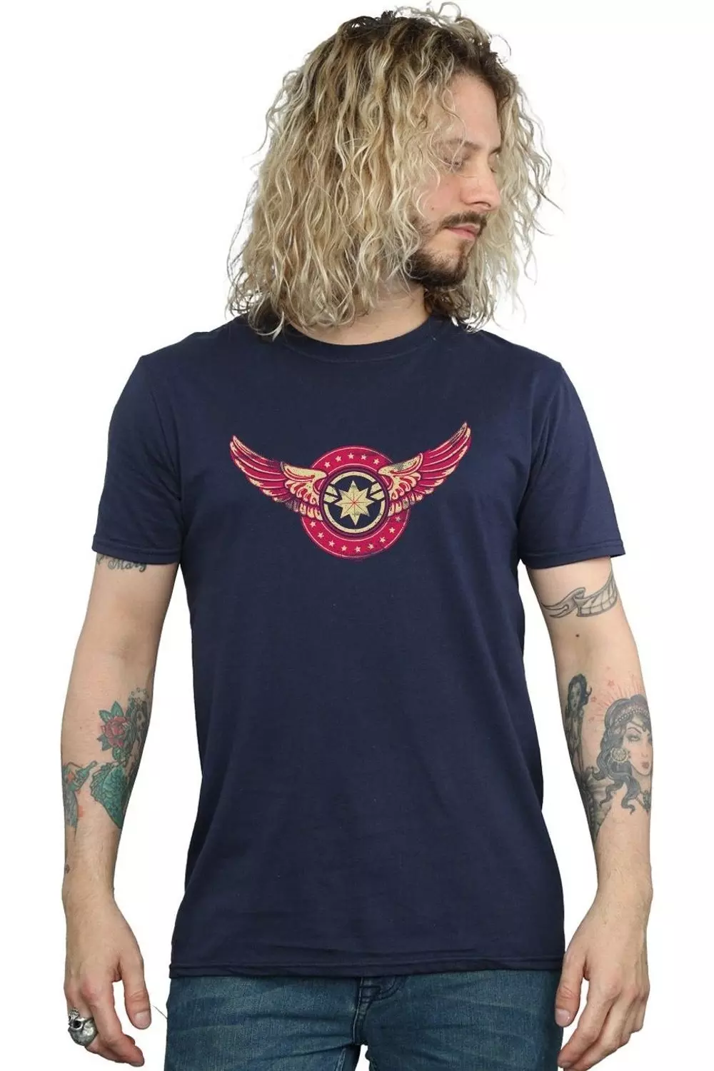 Captain Wings Patch T-Shirt alternative image