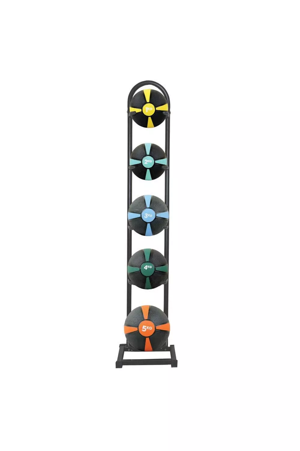 Black Medicine Ball Rack alternative image
