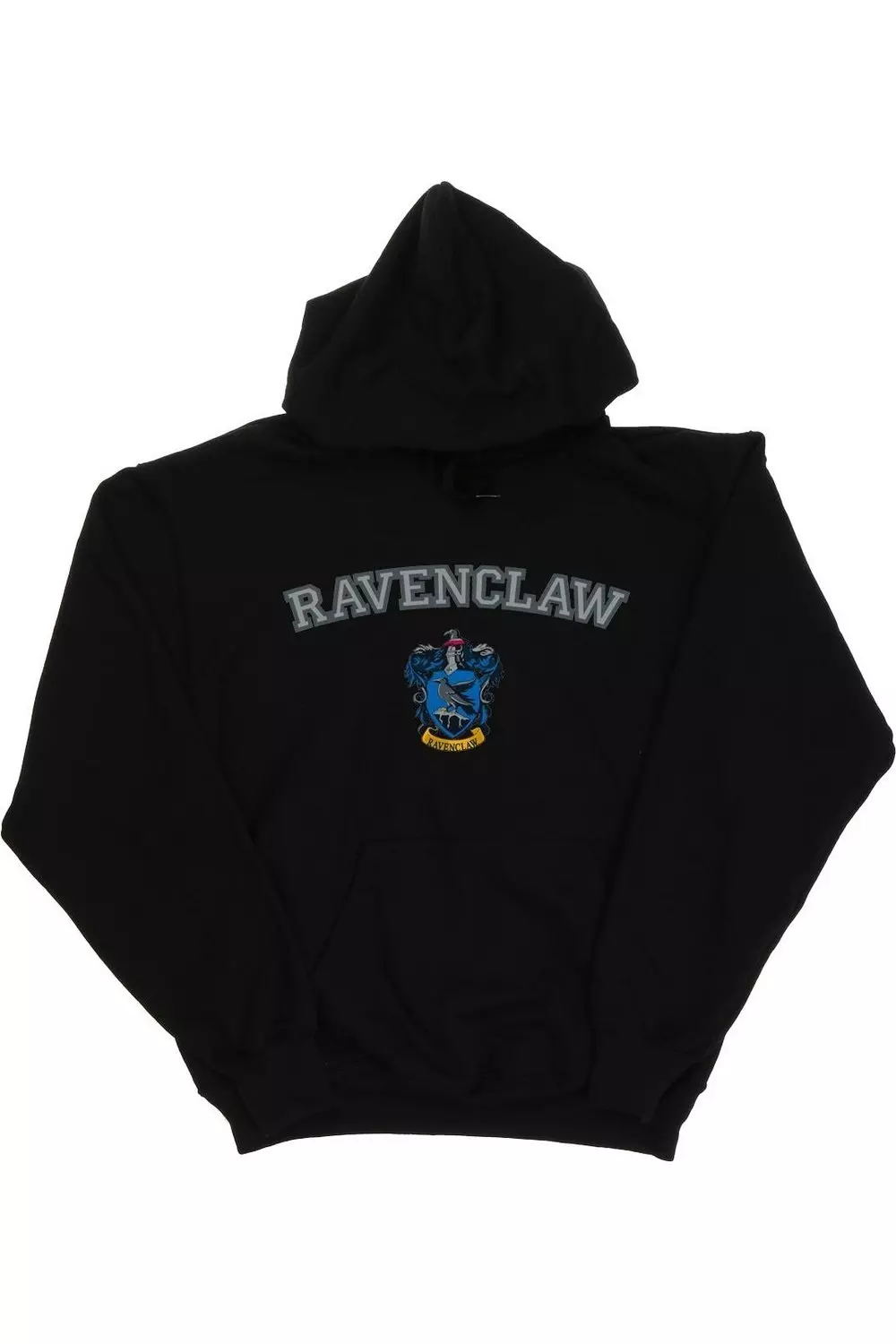 Black Ravenclaw Crest Hoodie alternative image