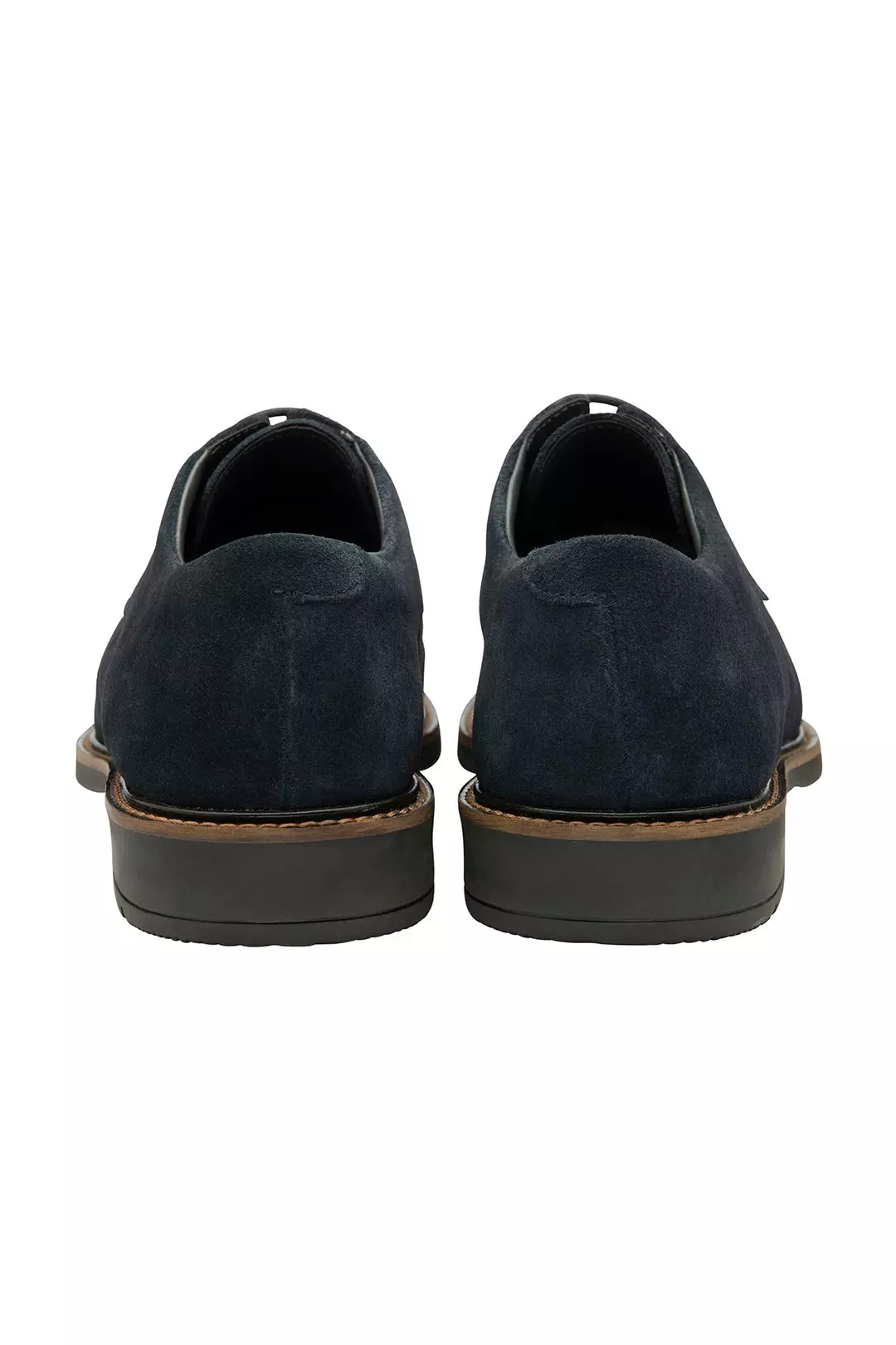 Navy 'Cooper' Suede Lace-Up Shoe alternative image