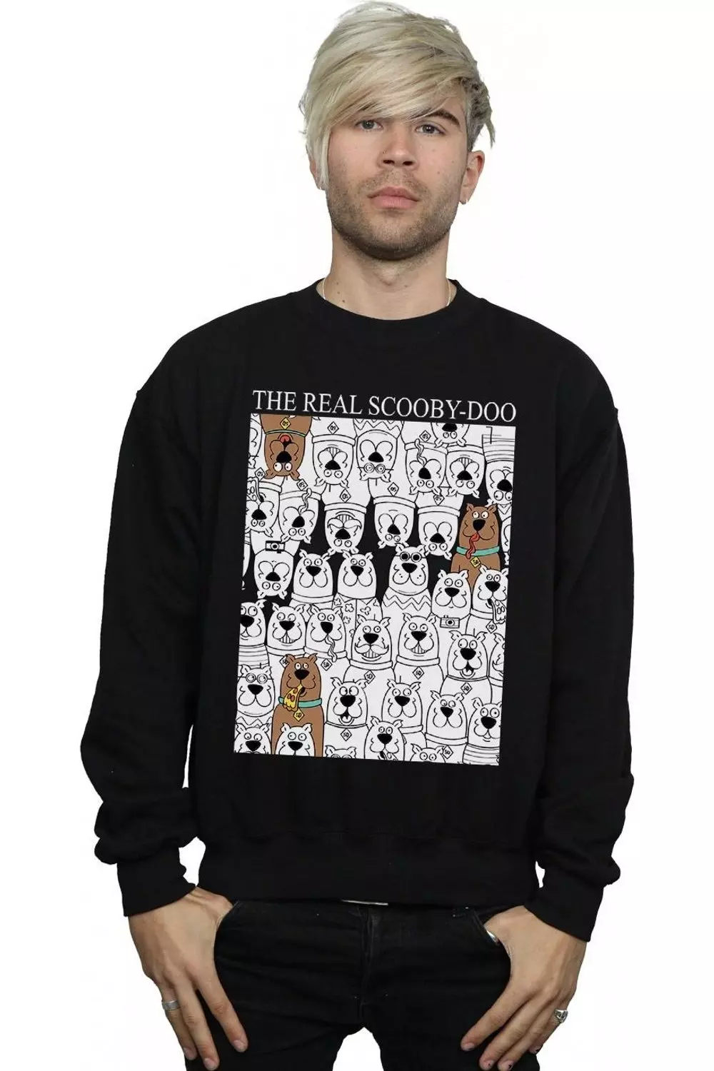 Black The Real Sweatshirt alternative image