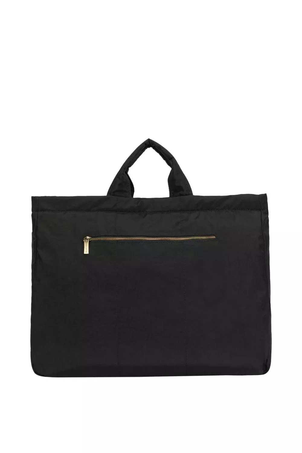 Black Landscape Nylon Tote Bag alternative image