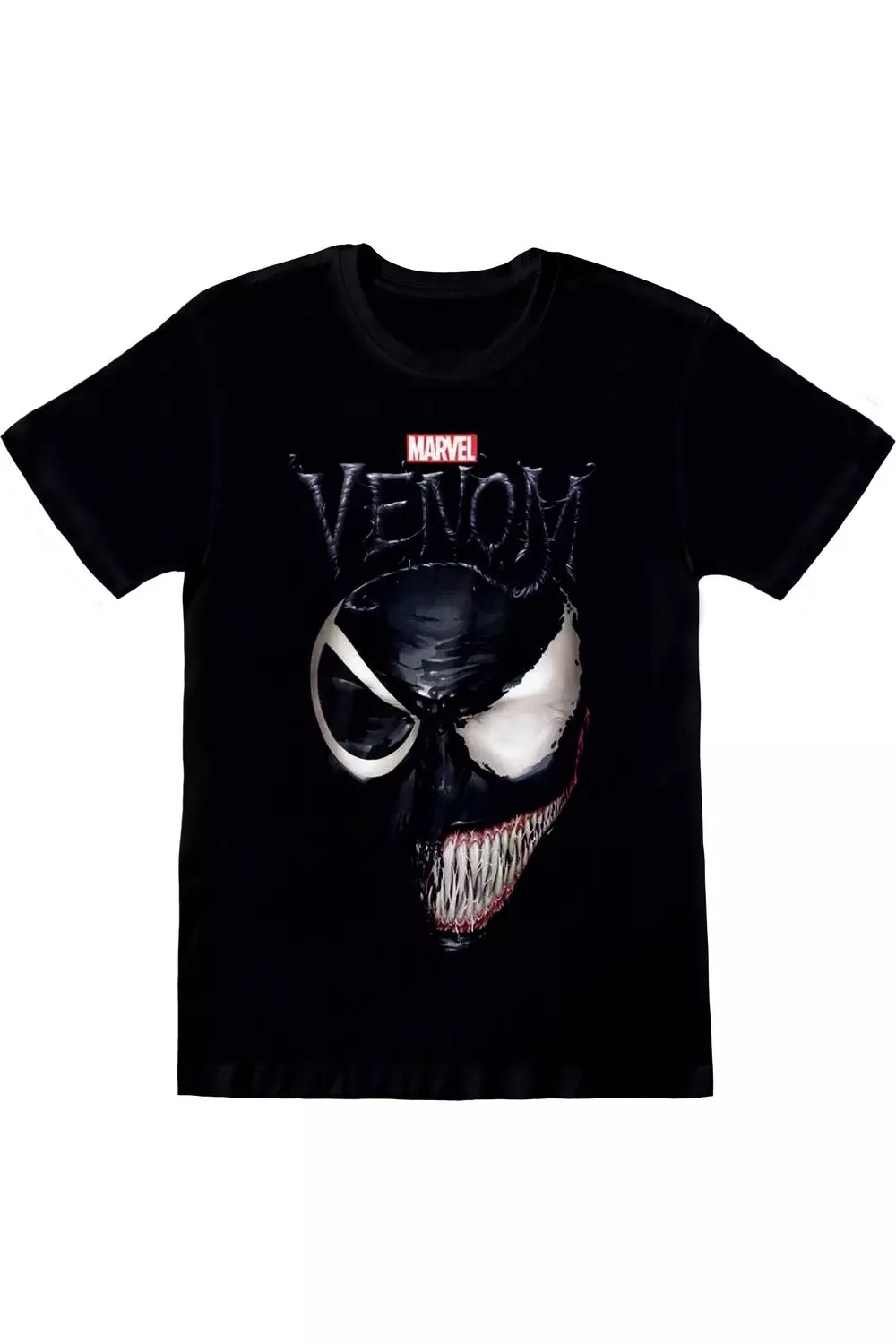 Black Split Face T-Shirt alternative image