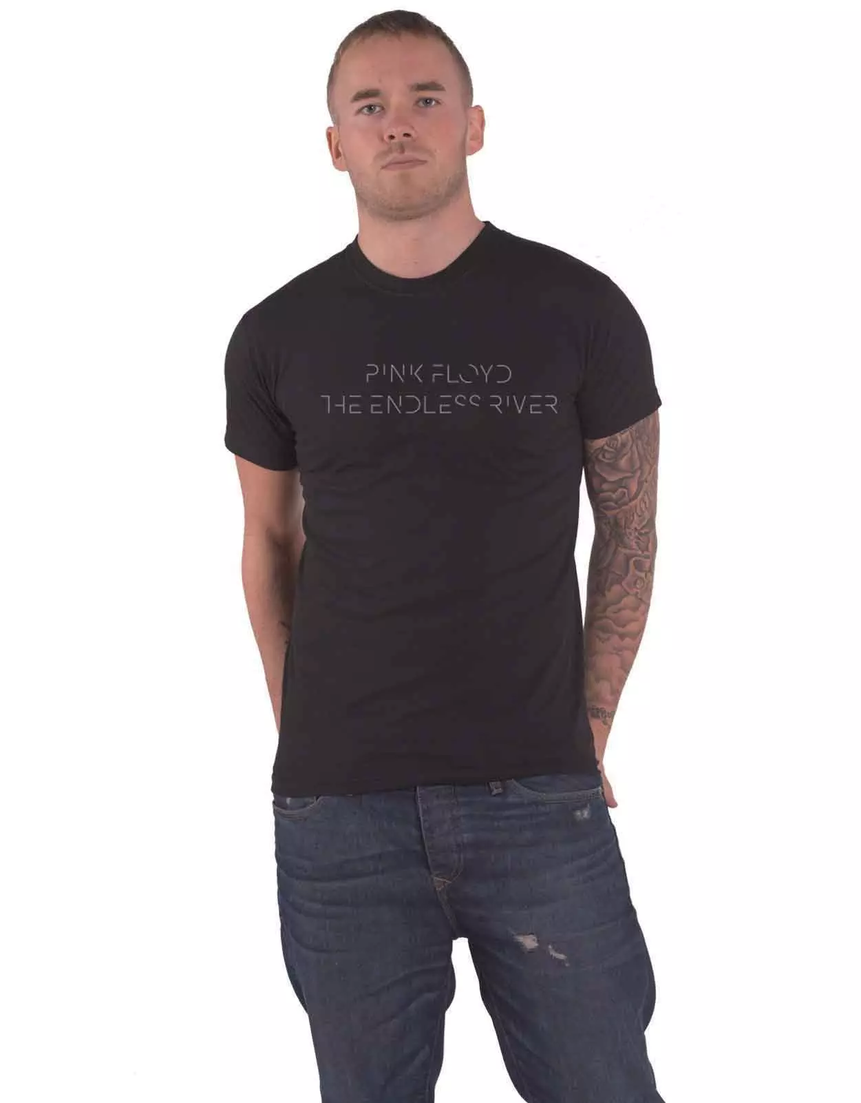 Black Endless River T Shirt alternative image
