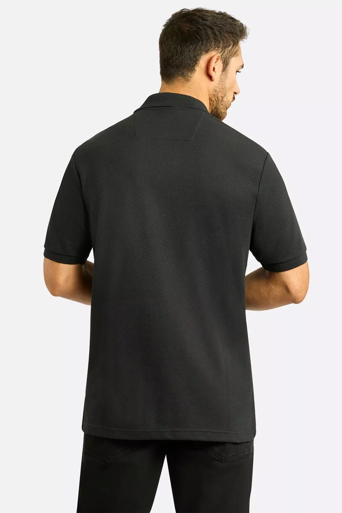 Black 'Linford' Polo Shirt alternative image