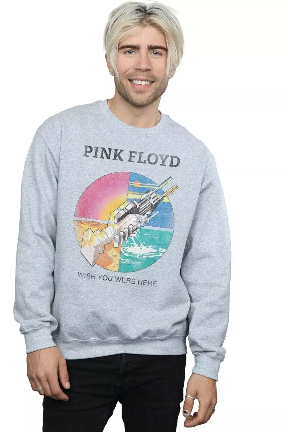 Grey Wish You Were Here Sweatshirt alternative image