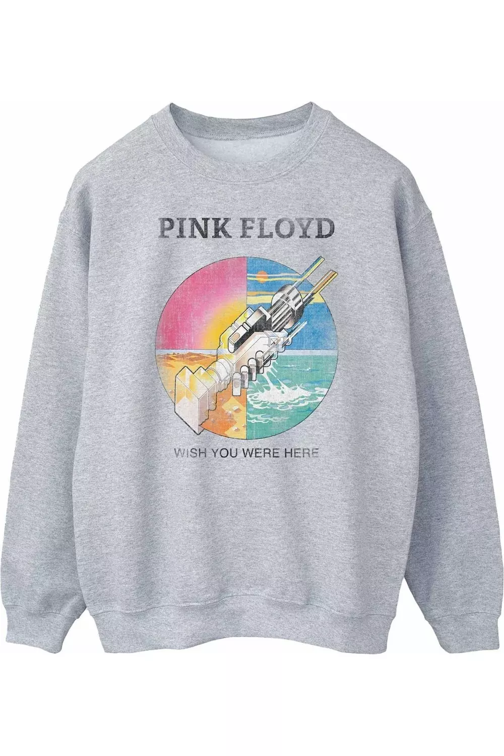 Grey Wish You Were Here Sweatshirt alternative image