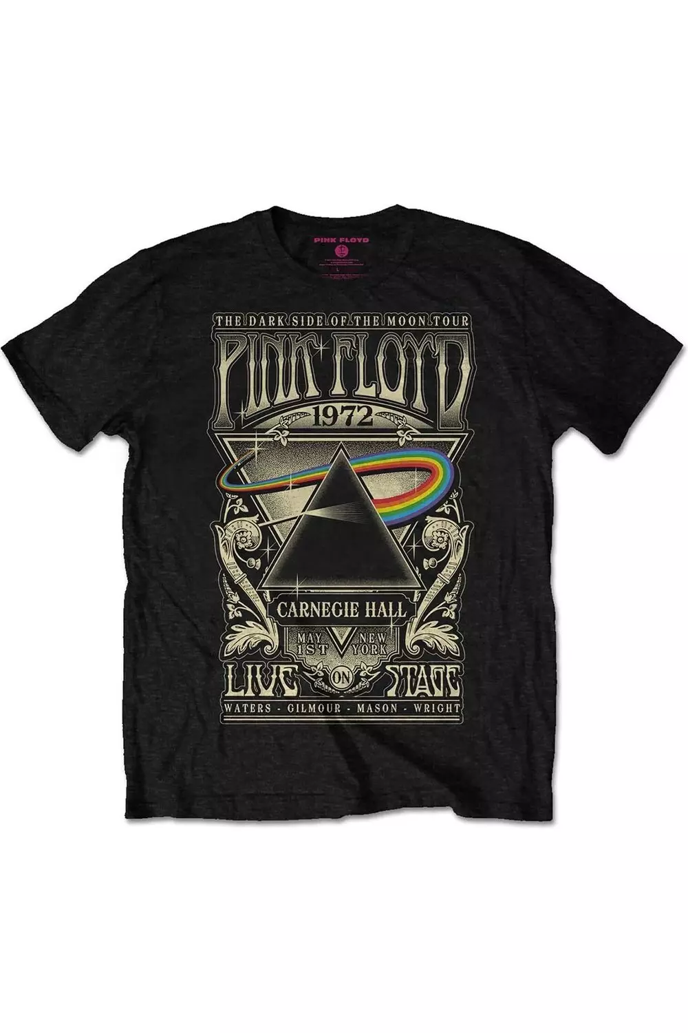Black Carnegie Hall Poster T-Shirt alternative image