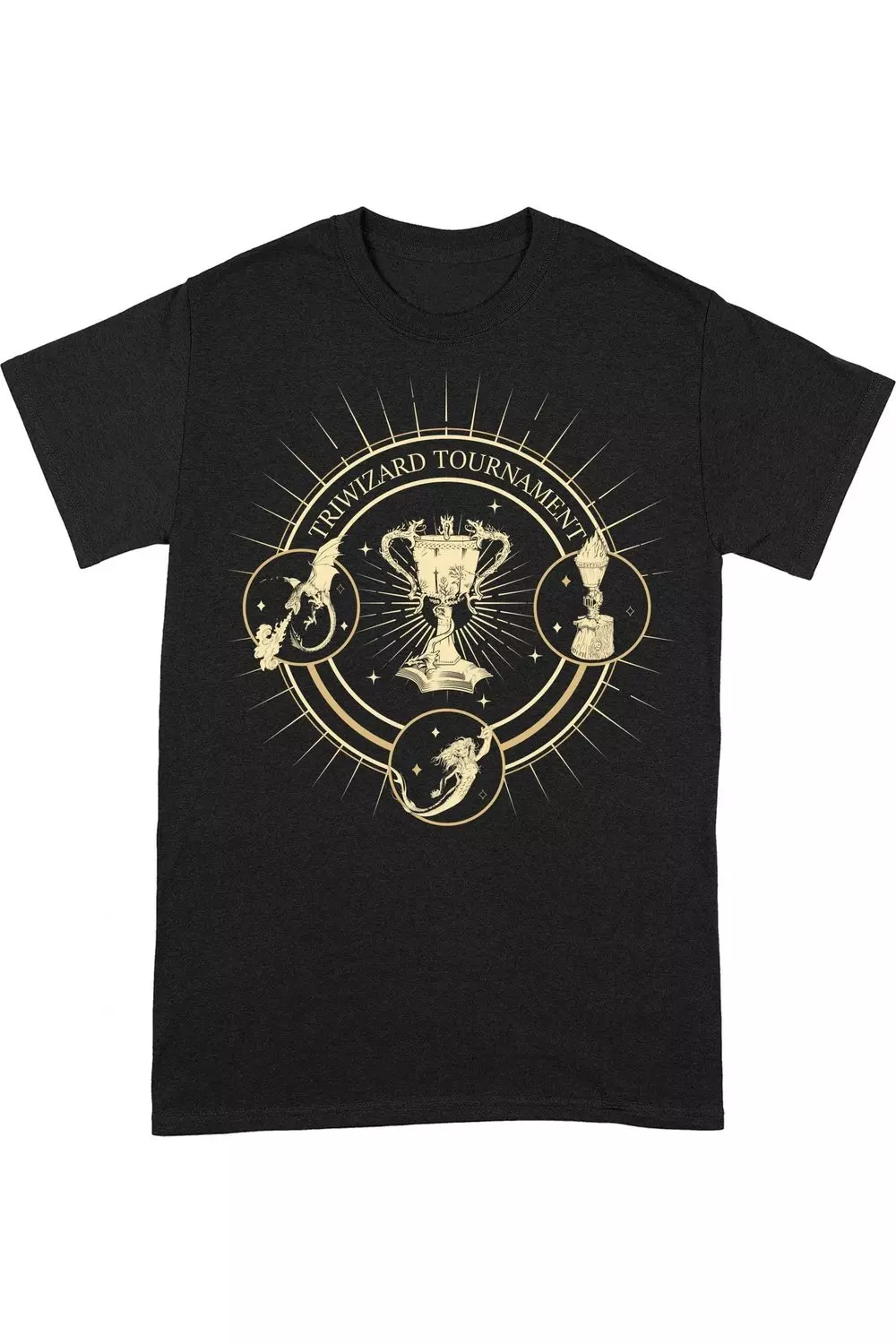 Black Triwizard Seal T-Shirt alternative image