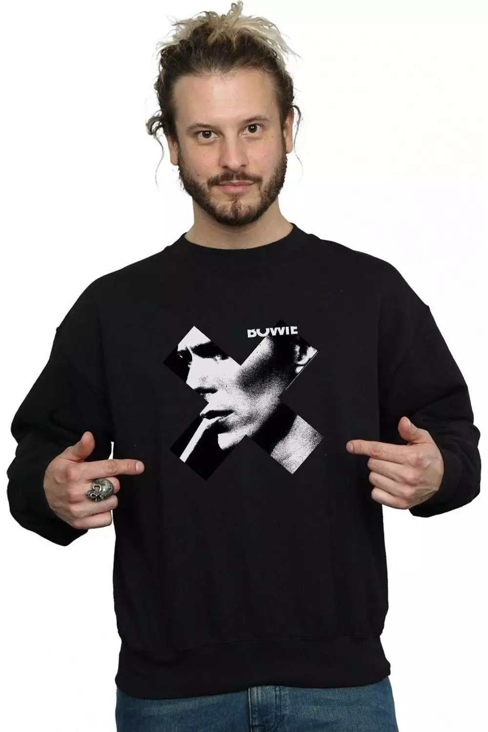 Black Cross Smoke Sweatshirt alternative image