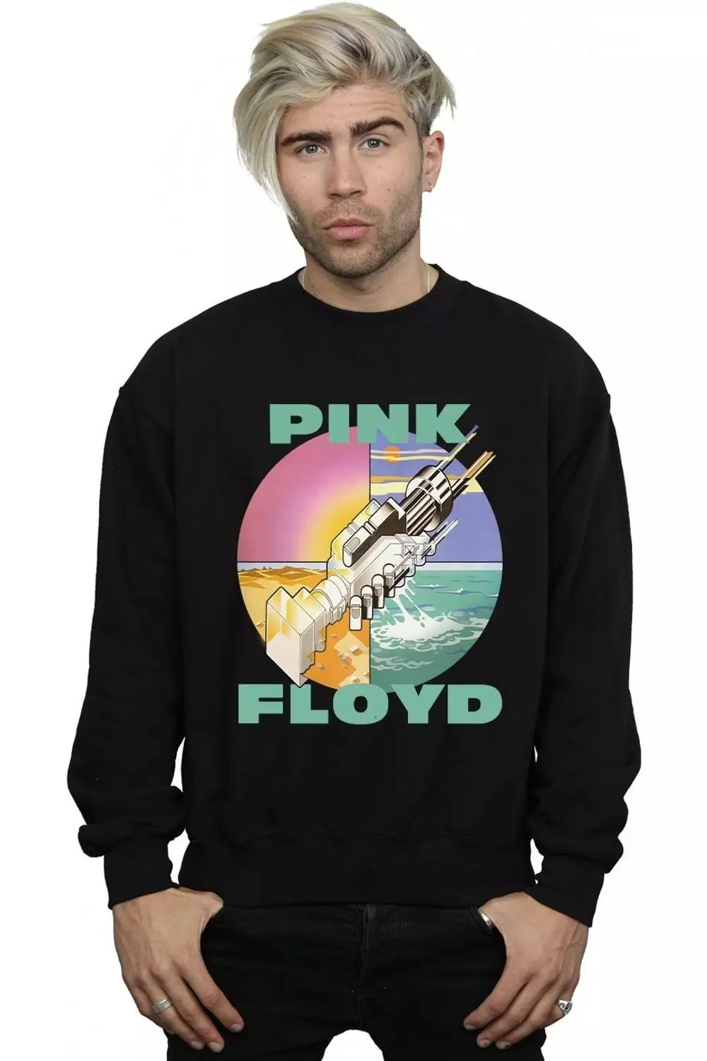 Black Wish You Were Here Sweatshirt alternative image