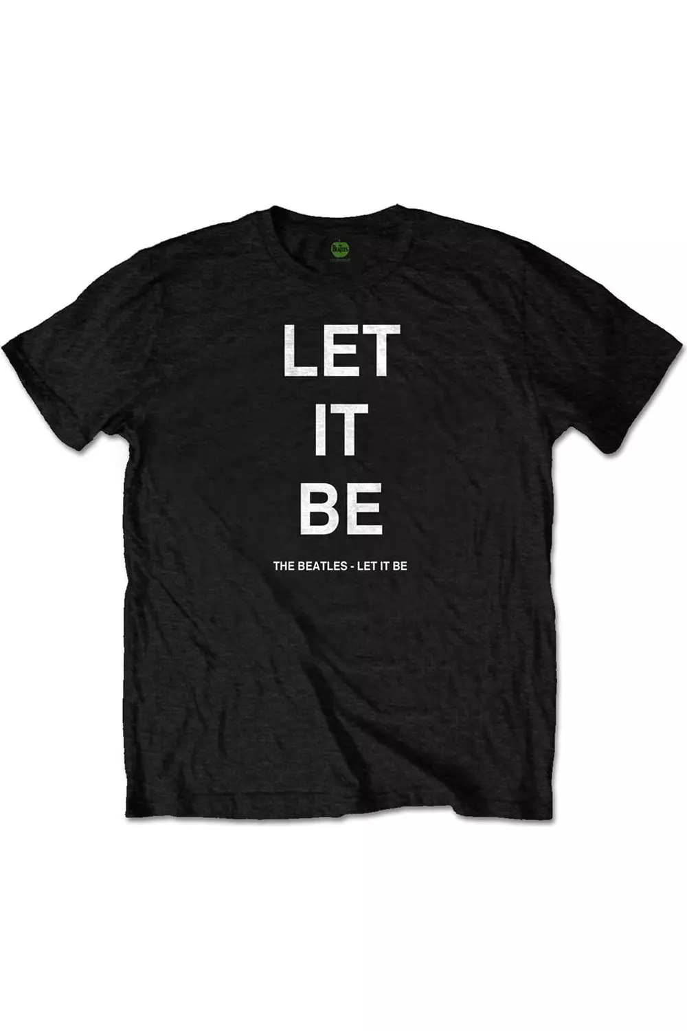 Black Let It Be Back Print T-Shirt alternative image