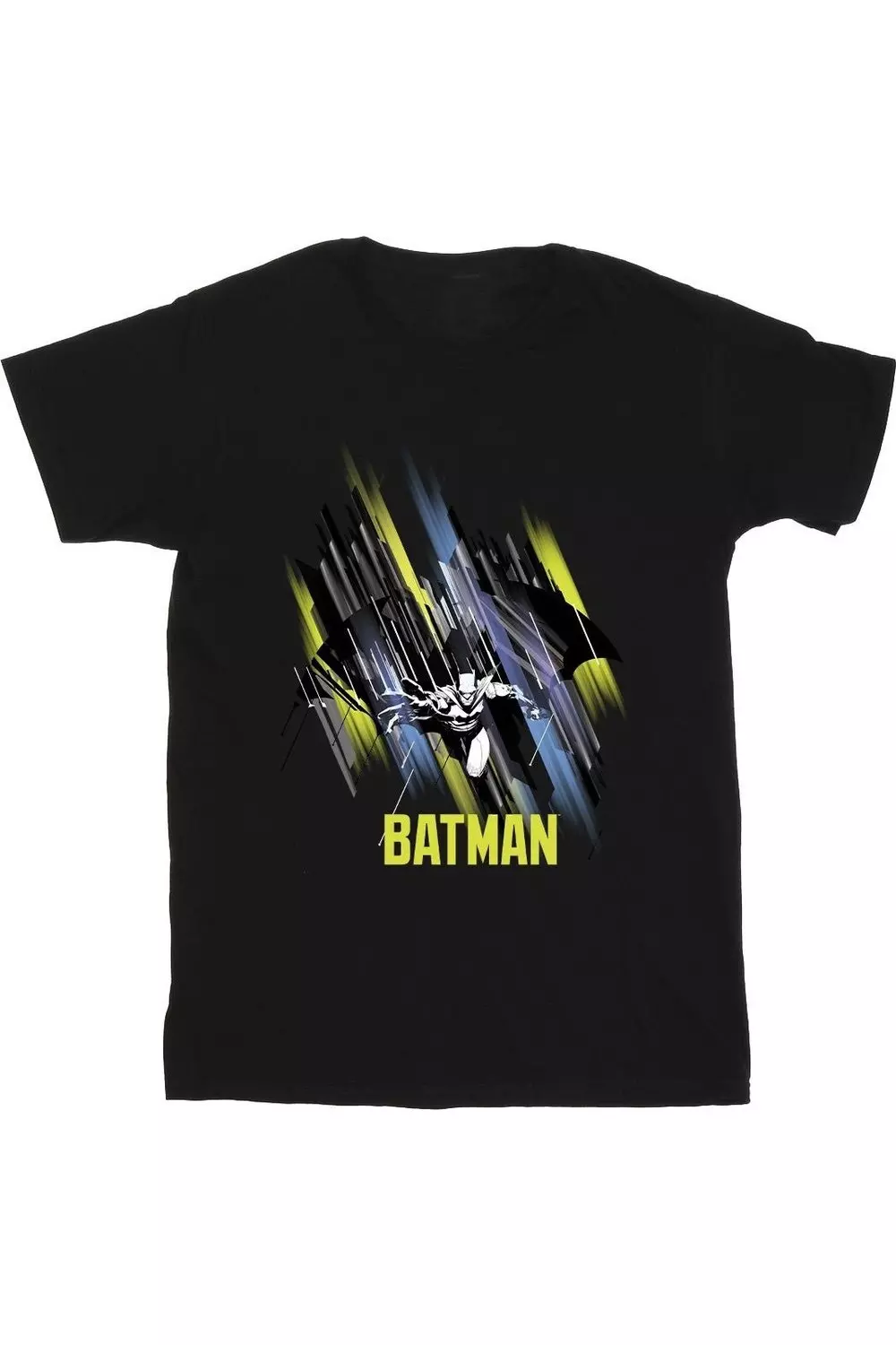 Black Batman Flying Batman T-Shirt alternative image