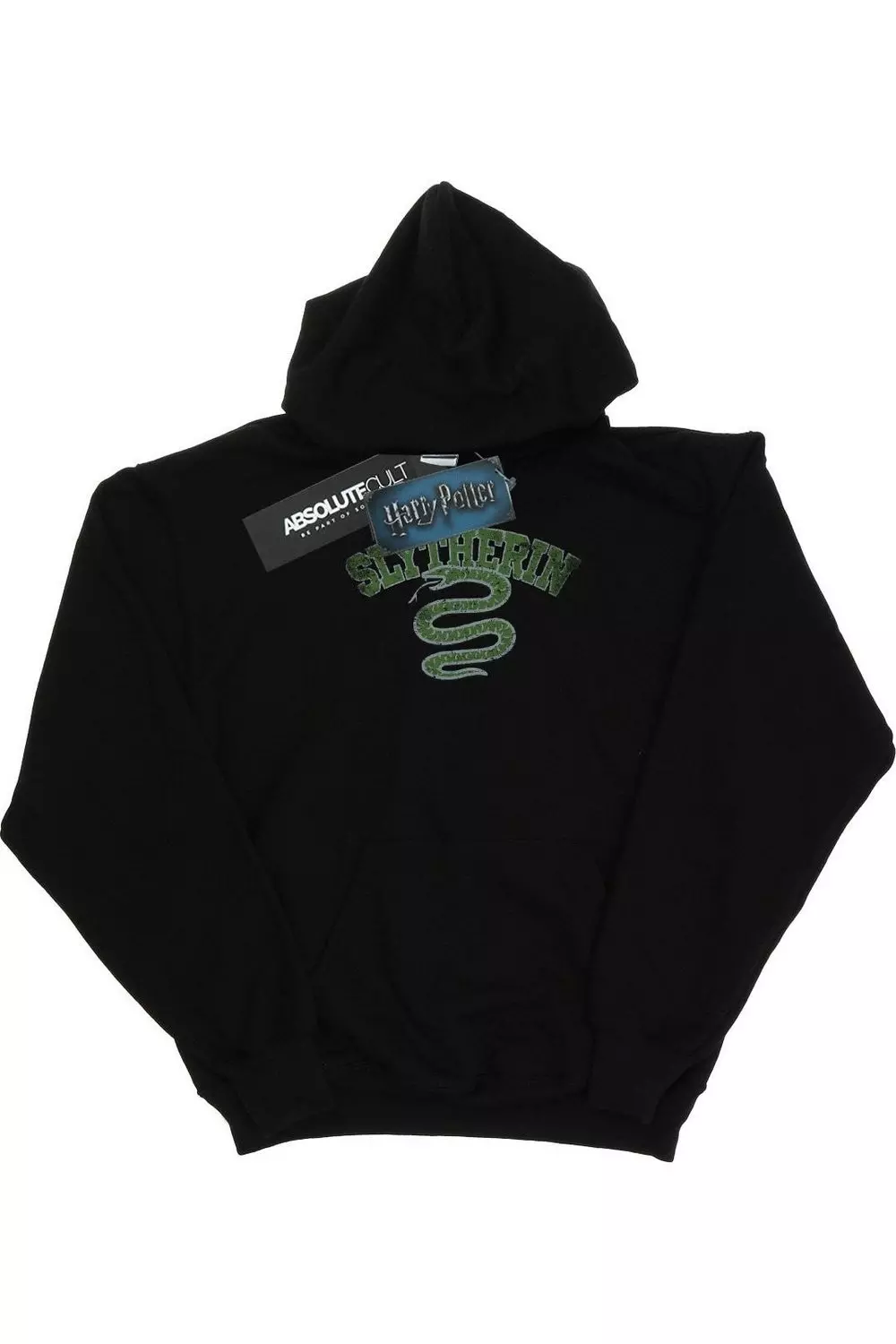 Black Slytherin Sport Emblem Hoodie alternative image