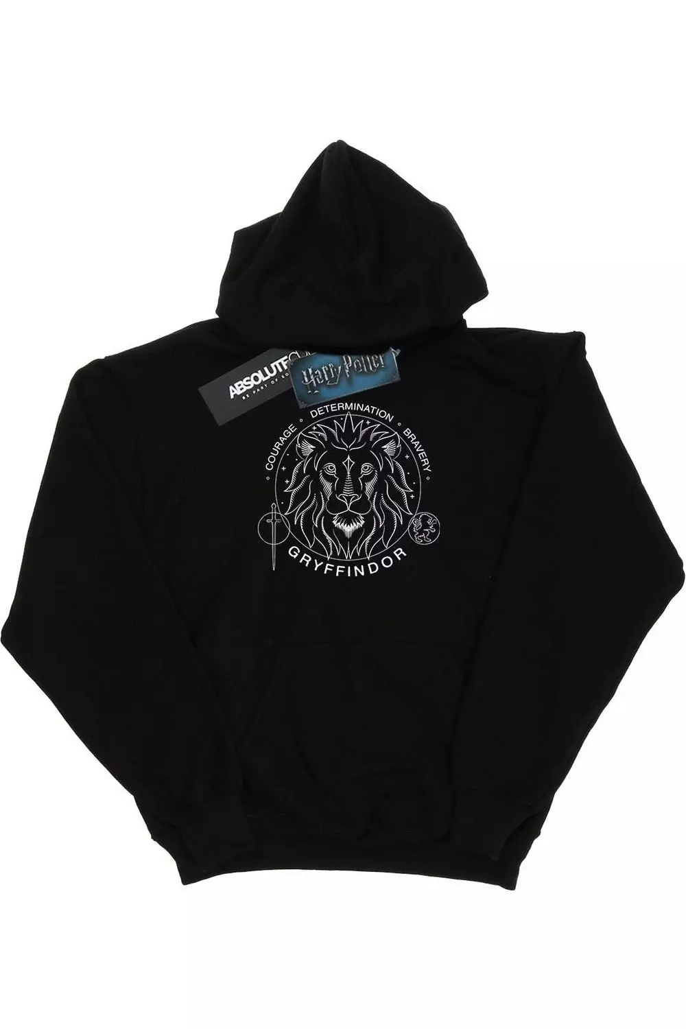 Black Gryffindor Seal Hoodie alternative image