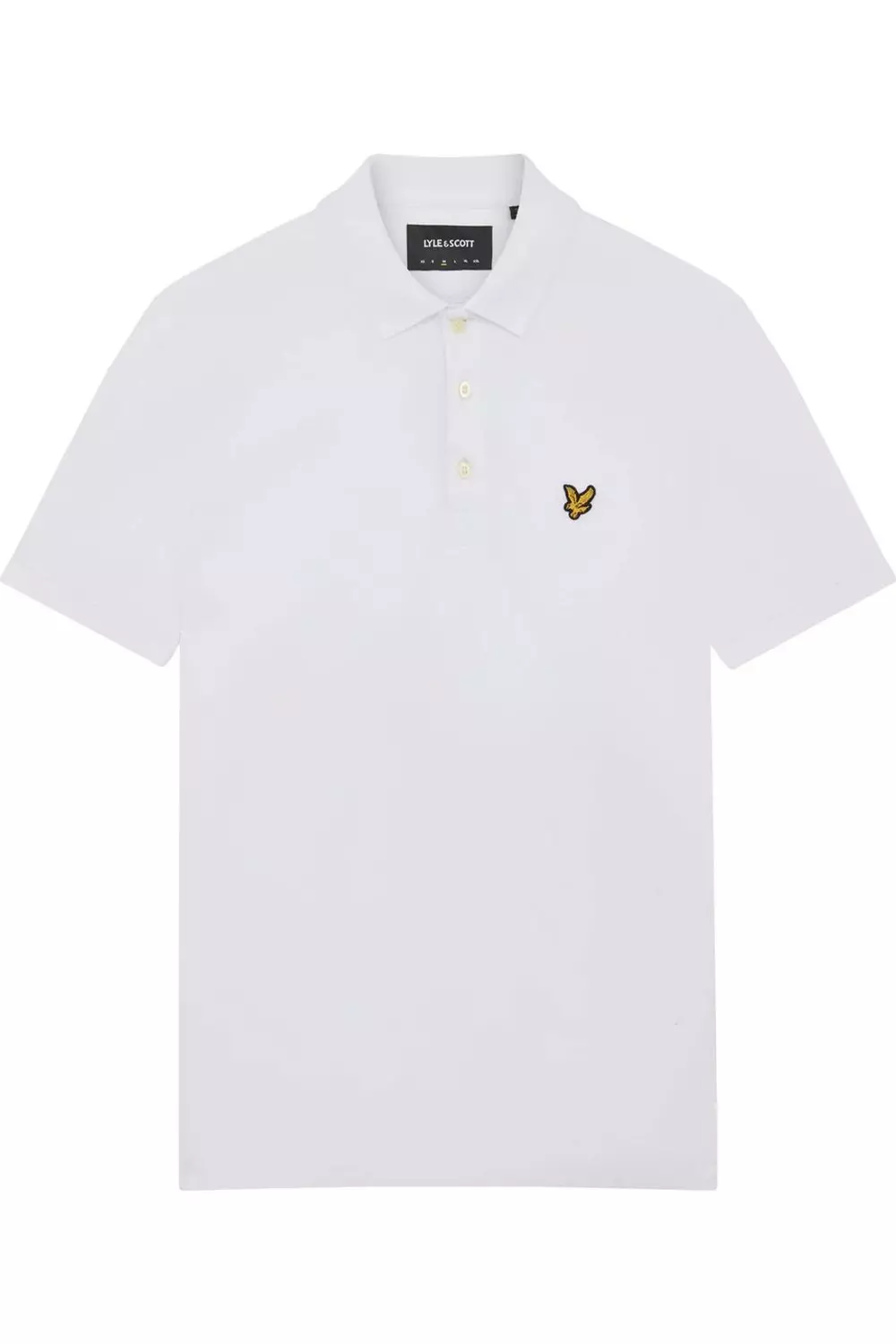White Plain Plus Polo Shirt alternative image