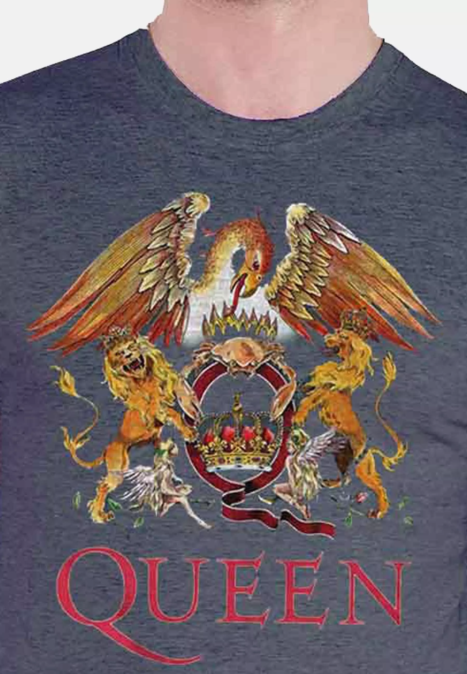 Grey Classic Crest T Shirt alternative image