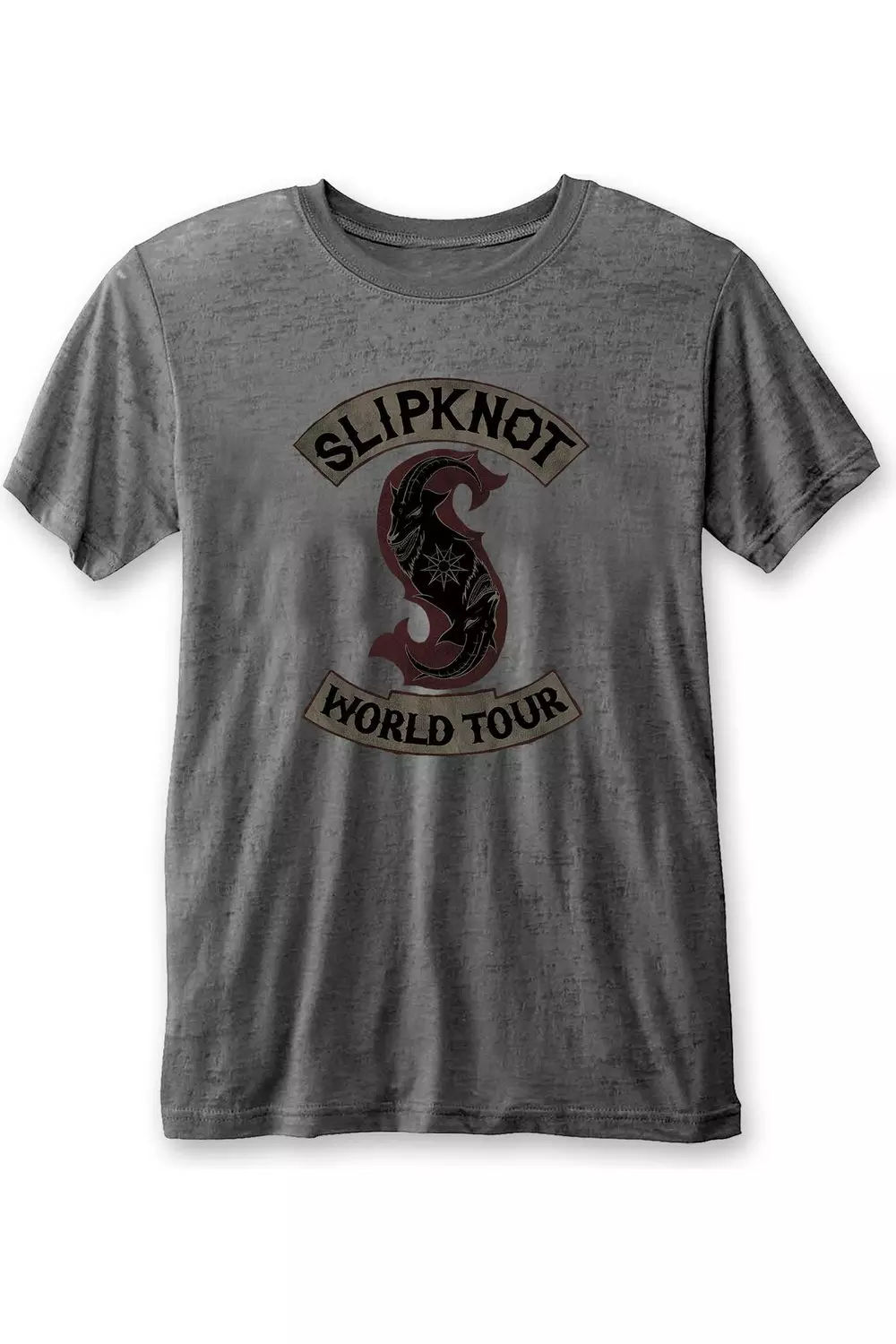 Charcoal World Tour Burnout T-Shirt alternative image