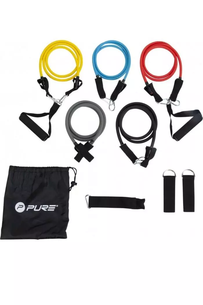 Black Exercise Tube Set alternative image