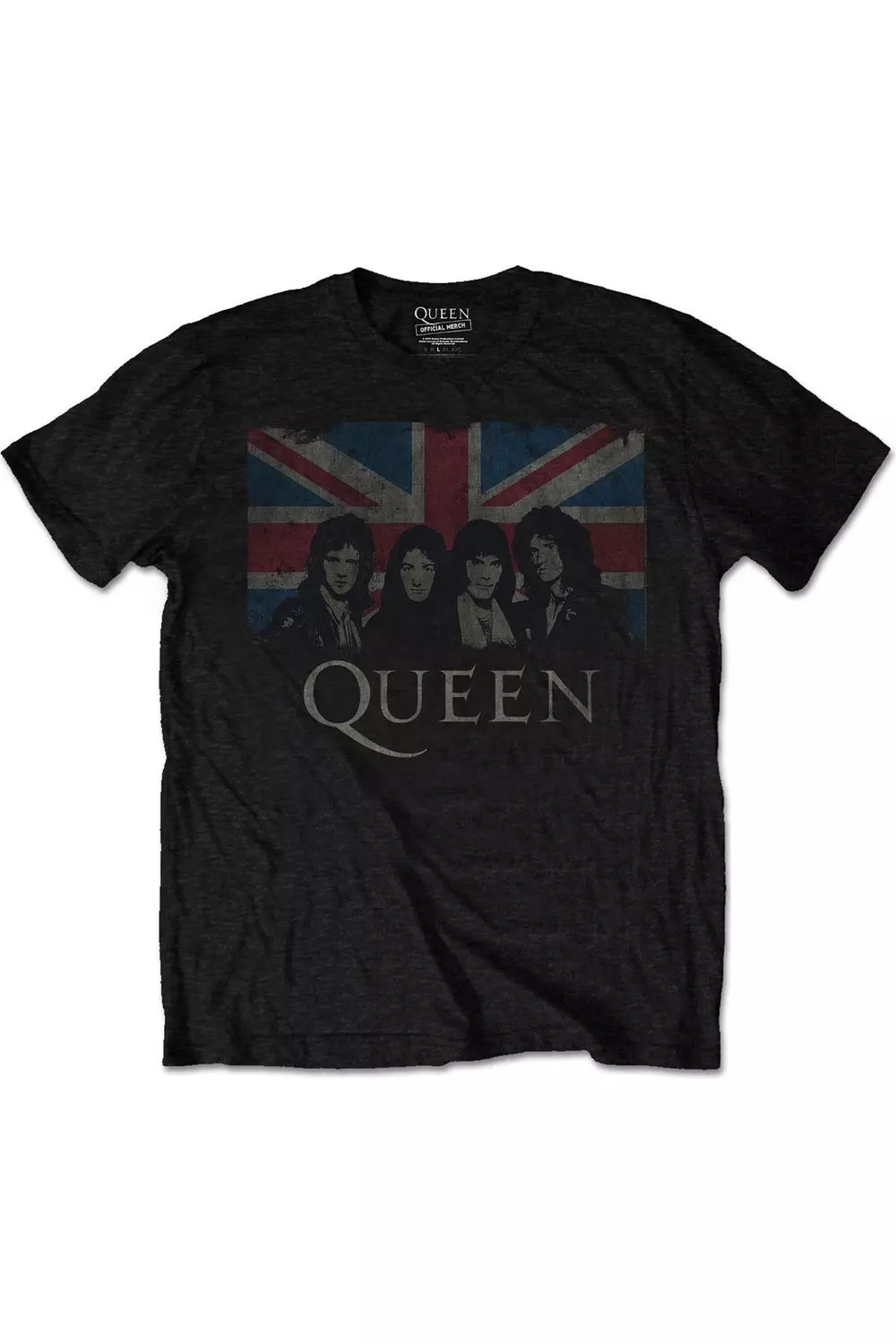 Black Union Jack T-Shirt alternative image
