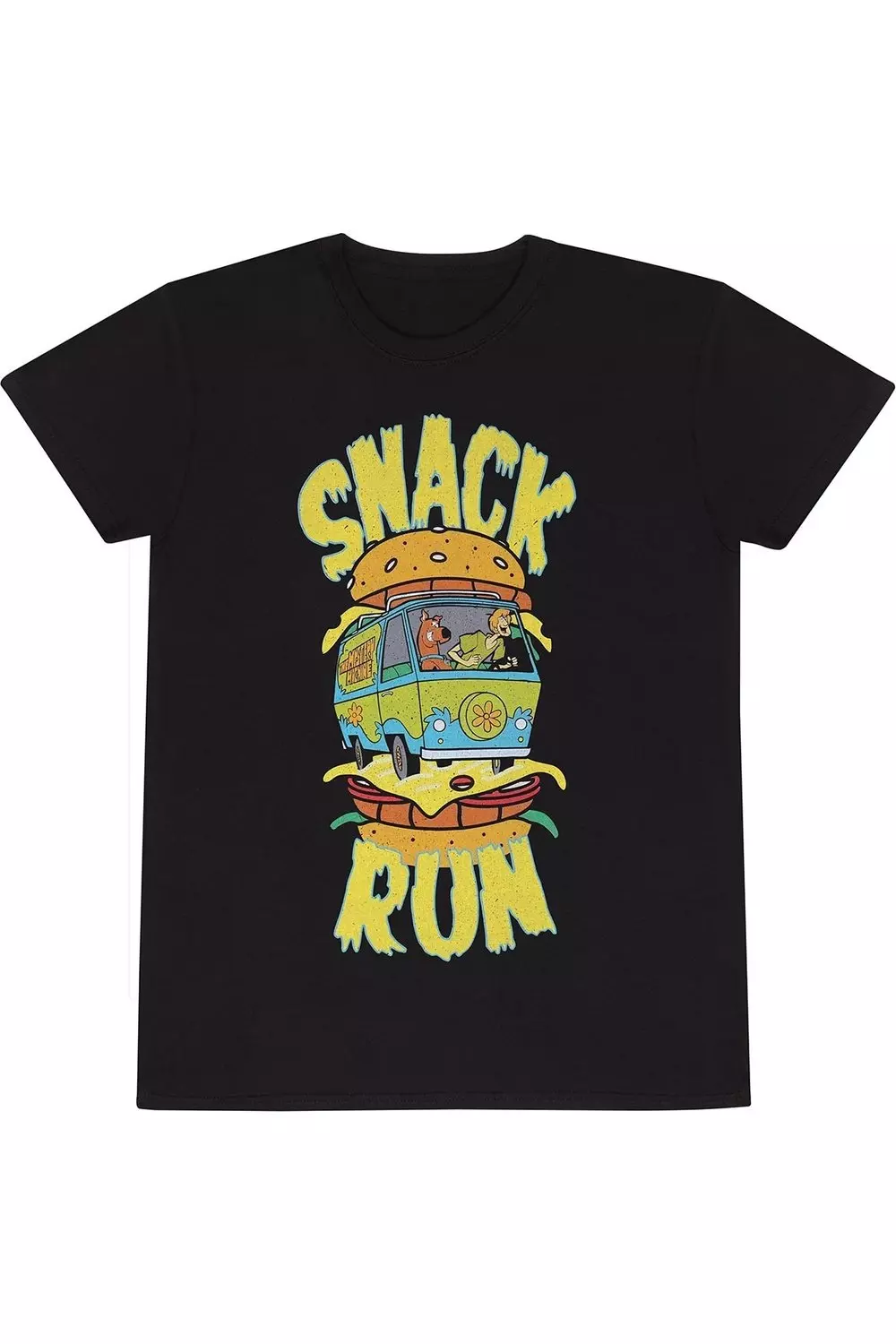 Black Snack Run T-Shirt alternative image