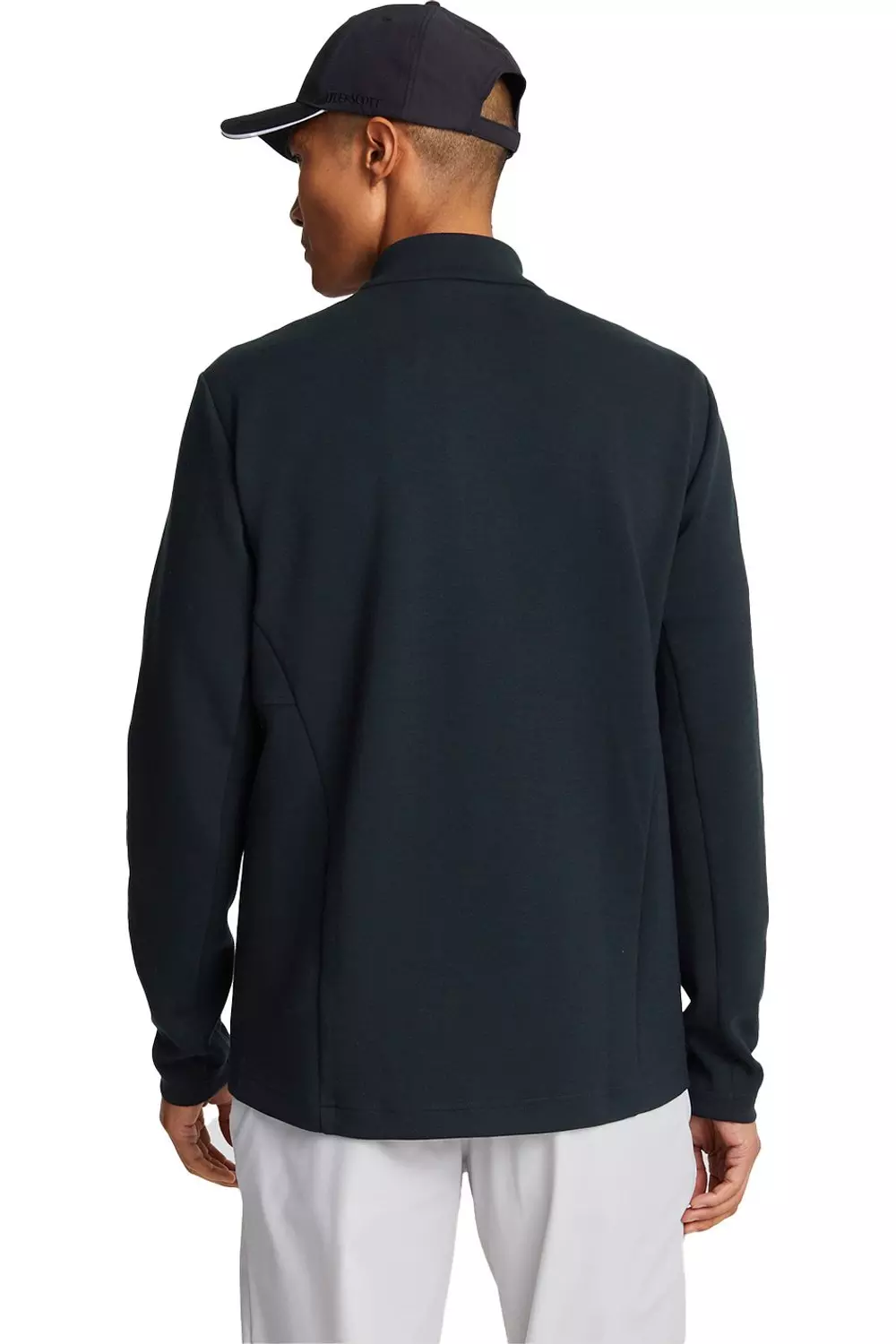 Dark navy Baffle Quilted Jacket alternative image