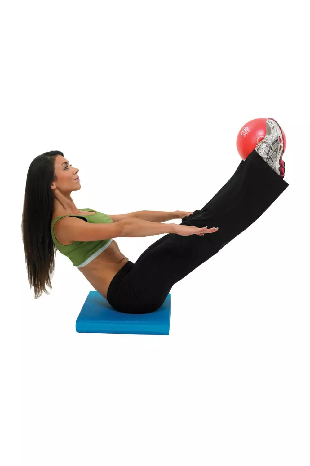Red 9 Inch Exer-Soft Ball alternative image